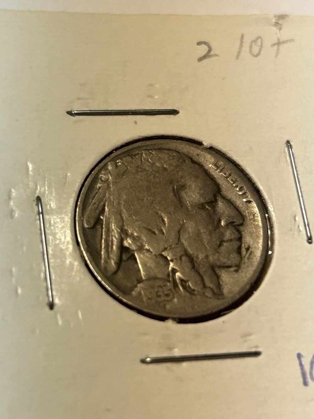 1935 1936 Buffalo Nickel Lot 2 Coins Full Dates Philadelphia Indian Head 5C